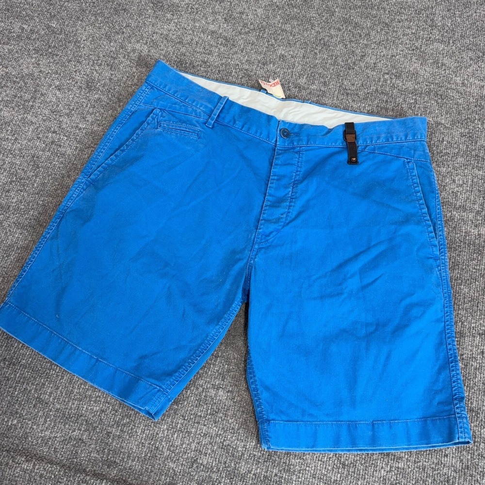 Diesel Shorts Men 36 Blue Chino Twill 9" Inseam‎ Designer *READ*